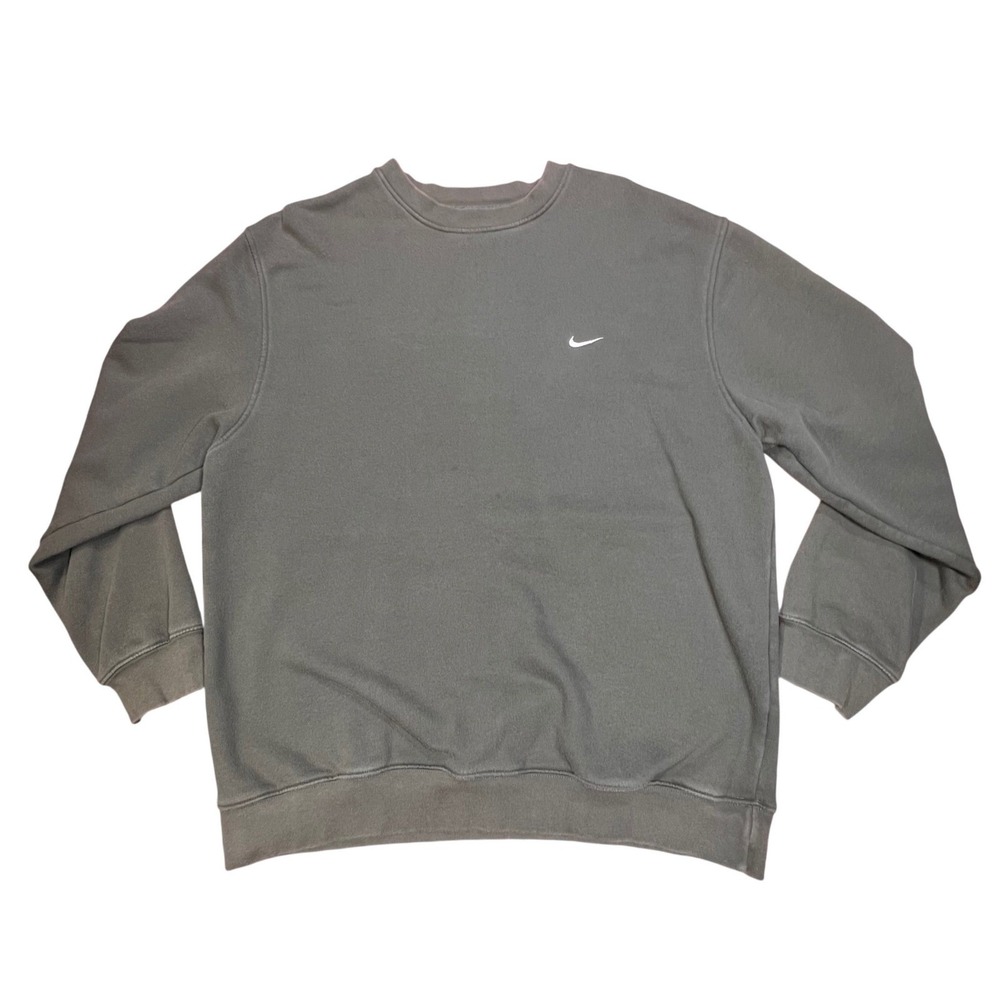 Nike OG Sliver Tag Swoosh Crewneck Sweatshirt Y2K workout skate